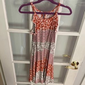 Art Class patterned maxi dress size medium